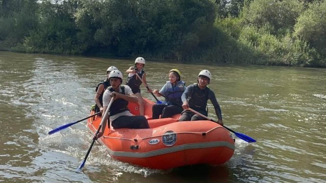 Akyaka Kanyonu raftingle tanıştı Kars’tan bütün dünyaya en iyisi burada mesajı