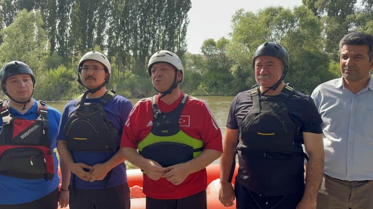 Foto - Akyaka Kanyonu raftingle tanıştı Kars’tan bütün dünyaya en iyisi burada mesajı