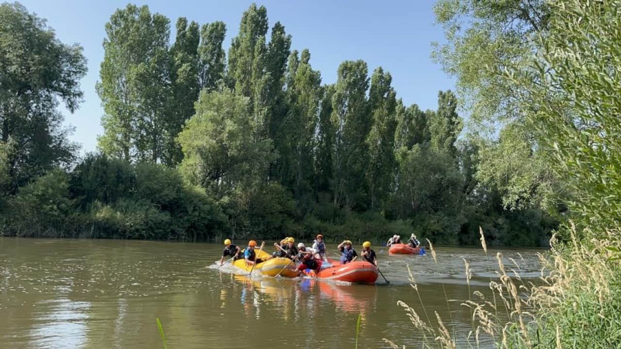 Foto - Akyaka Kanyonu raftingle tanıştı Kars’tan bütün dünyaya en iyisi burada mesajı