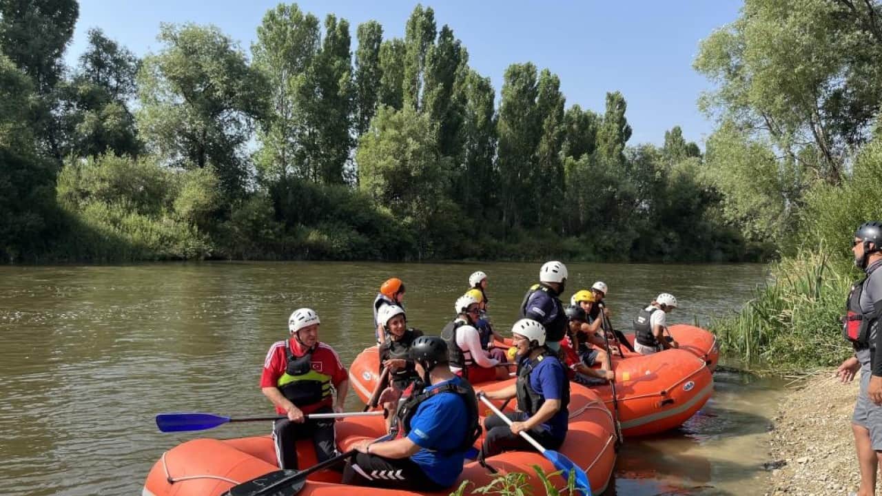 Foto - Akyaka Kanyonu raftingle tanıştı Kars’tan bütün dünyaya en iyisi burada mesajı