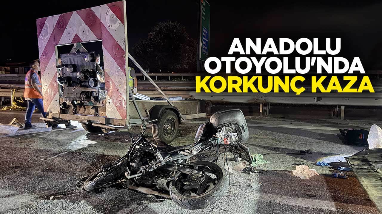 Anadolu Otoyolu'nda korkunç kaza