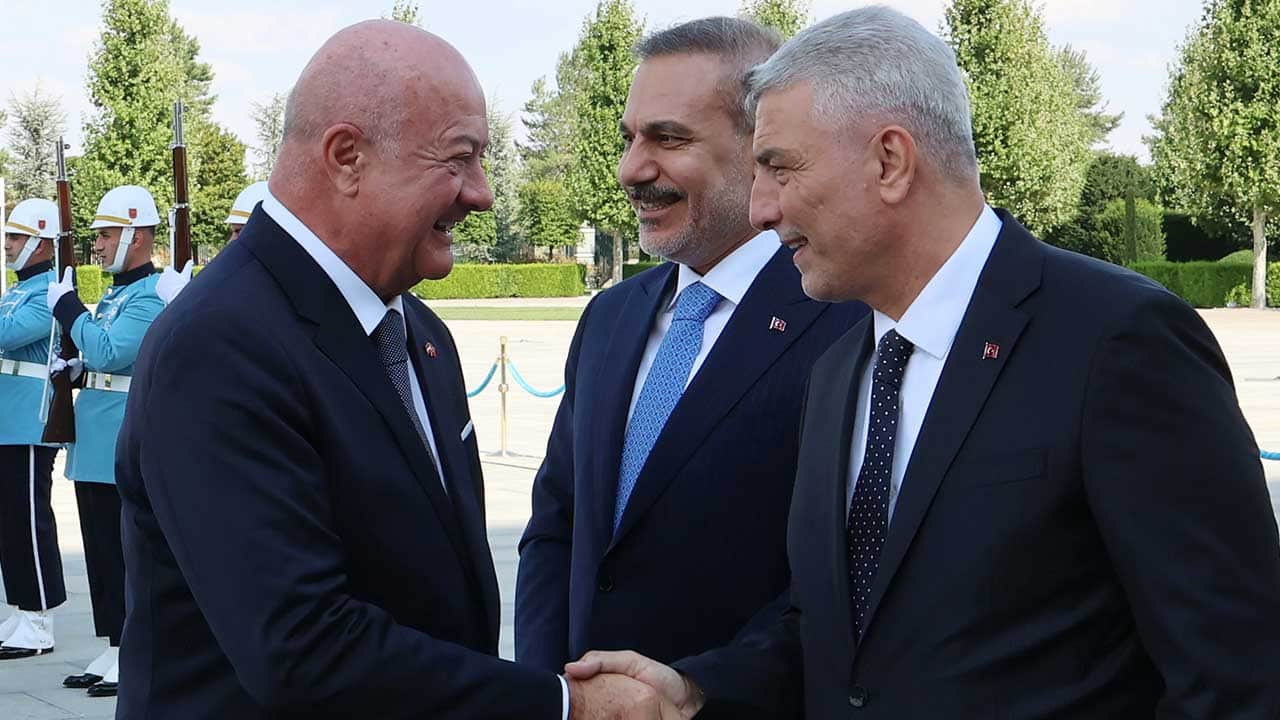 Foto - Ankara’da önemli misafir! Başkan Erdoğan resmi törenle karşıladı