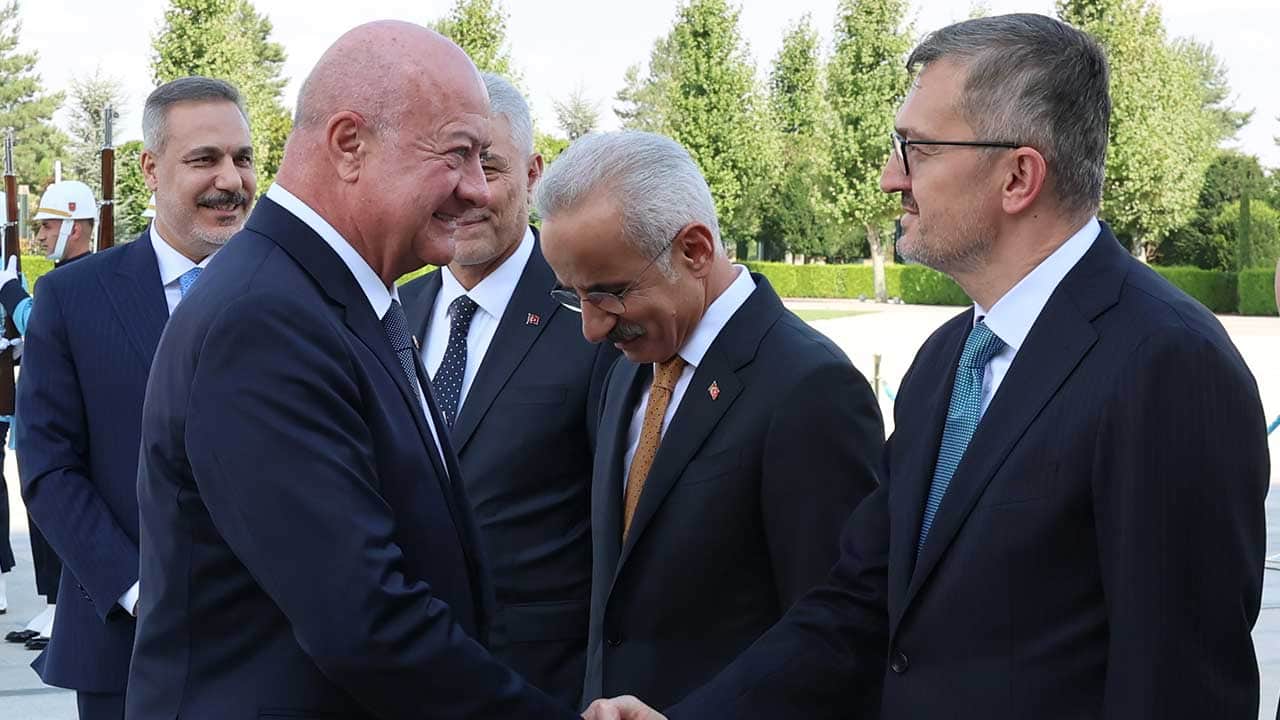Foto - Ankara’da önemli misafir! Başkan Erdoğan resmi törenle karşıladı