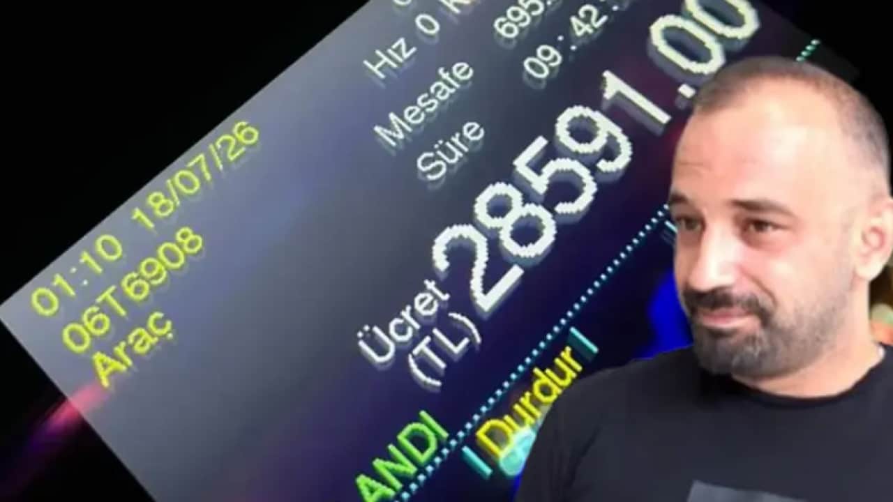 Ankara’dan Giresun’a taksiyle gitti: 700 kilometrelik yola 28 bin 500 TL ödedi!