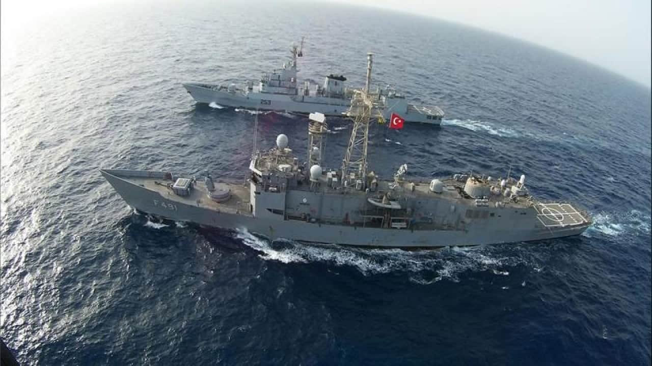 Foto - Arap ülkesi 'Türkiye de olmalı' dedi: Türk savaş gemileri apar topar hazırlığa başladı
