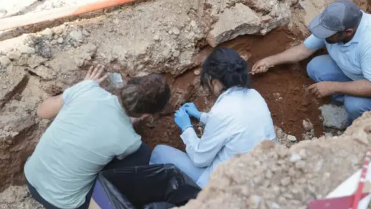 Asfaltın altından çıkan şok etti! Yol çalışması durduruldu!