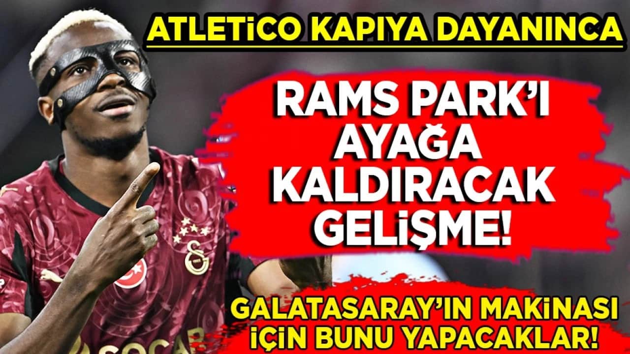 Atletico Madrid kapıya dayanınca sürpriz hamle yapıldı: Galatasaray'dan Victor Osimhen kararı!