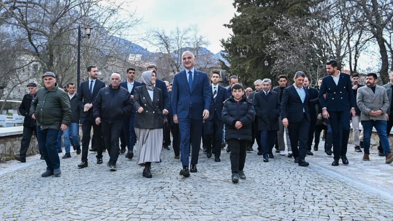 Foto - Baba ocağı İbradı’da vefa buluşması.. Ersoy: Ormana’nın ‘Dünyanın en iyi turizm köyü’ seçilmesi tesadüf değil!