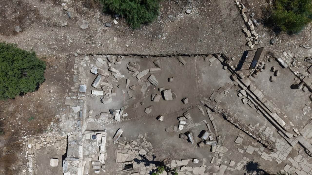 Foto - Bakan Ersoy duyurdu: Aspendos'un sağlık kültürüne ışık tutan bir keşif