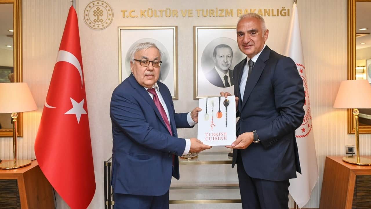Foto - Bakan Ersoy, Rusya'nın yeni büyükelçisini ağırladı...
