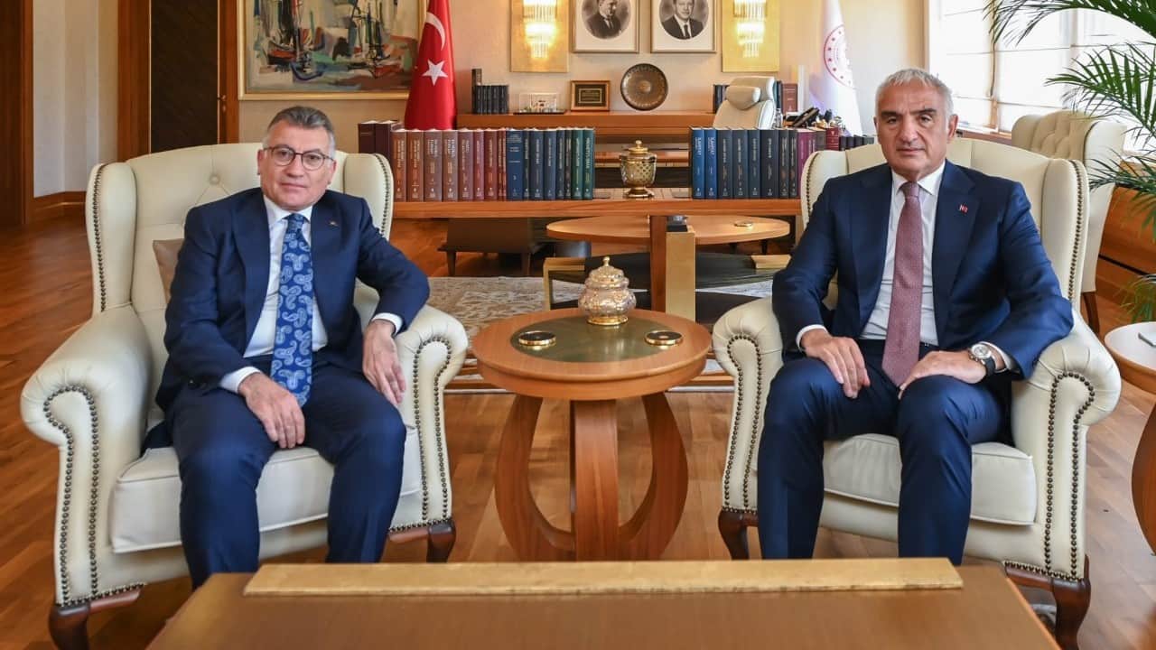 Foto - Bakan Ersoy, Sivas heyetini kabul etti: Kültür, gastronomi ve yatırım başlıkları konuşuldu...