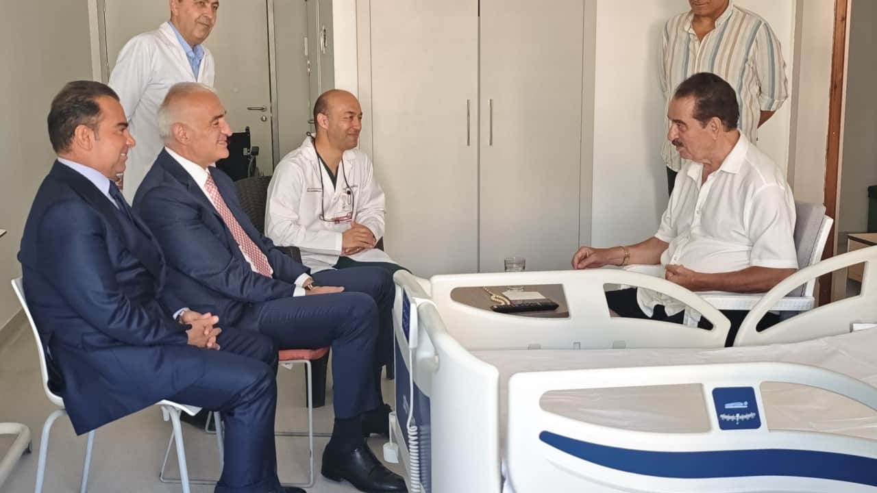 Foto - Bakan Ersoy'dan İbrahim Tatlıses'e geçmiş olsun ziyareti...
