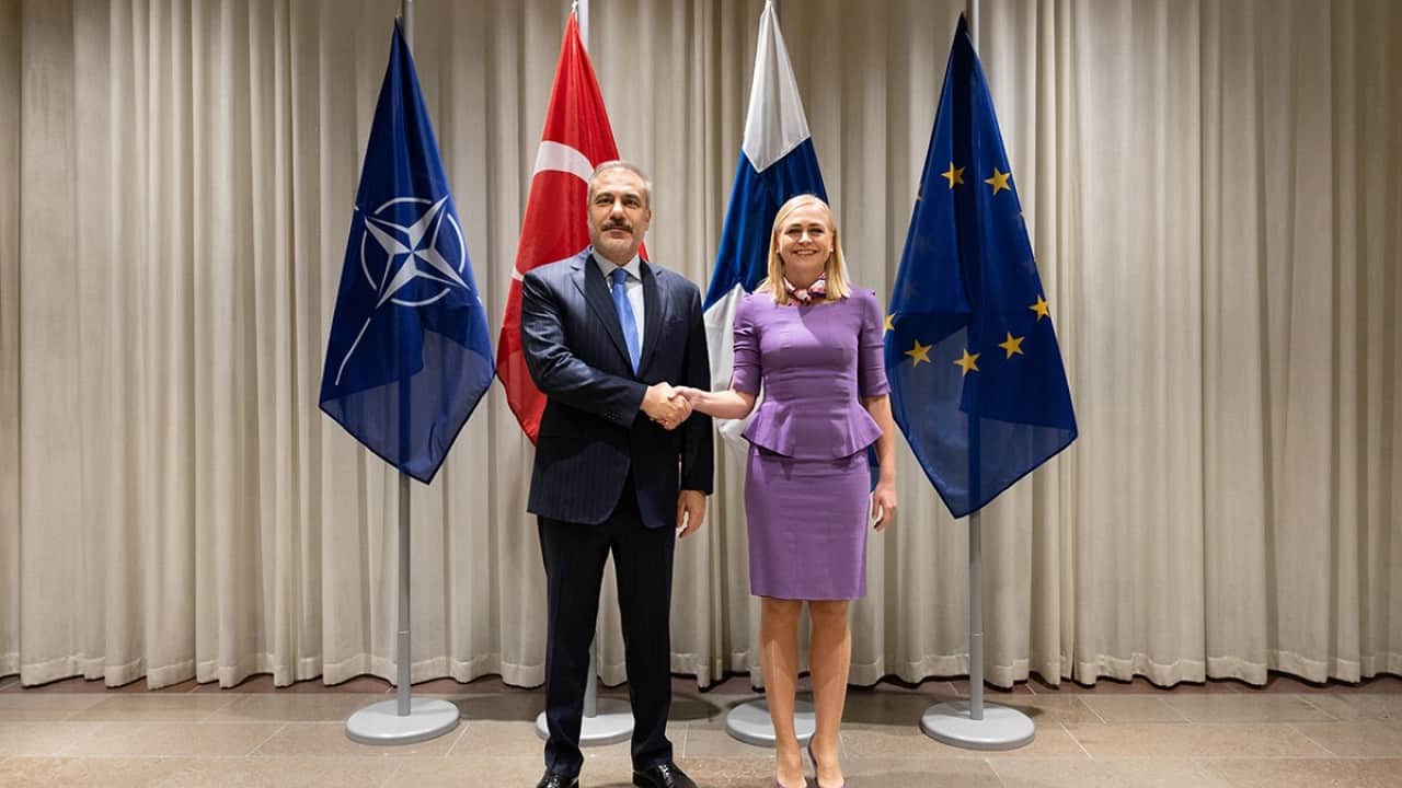 Foto - Bakan Fidan'ın Finlandiya'da göğsünün kabardığı an: 'Rusların saygı duyduğu tek güç Osmanlı İmparatorluğu'ydu'