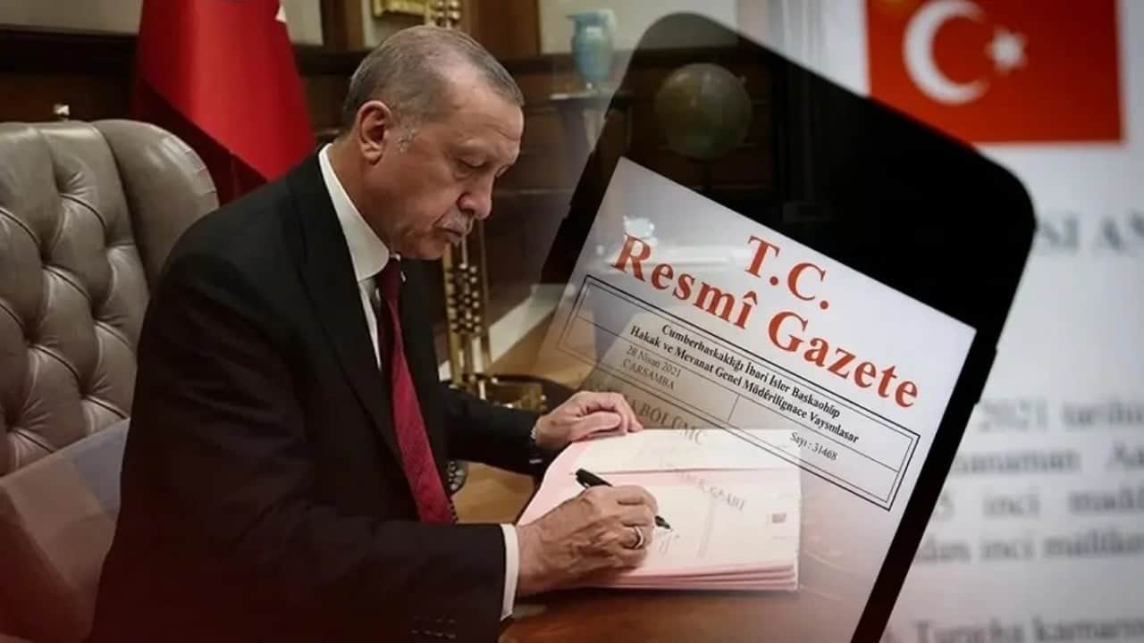 Foto - Başkan Erdoğan imzaladı: Çok sayıda isim görevden alındı
