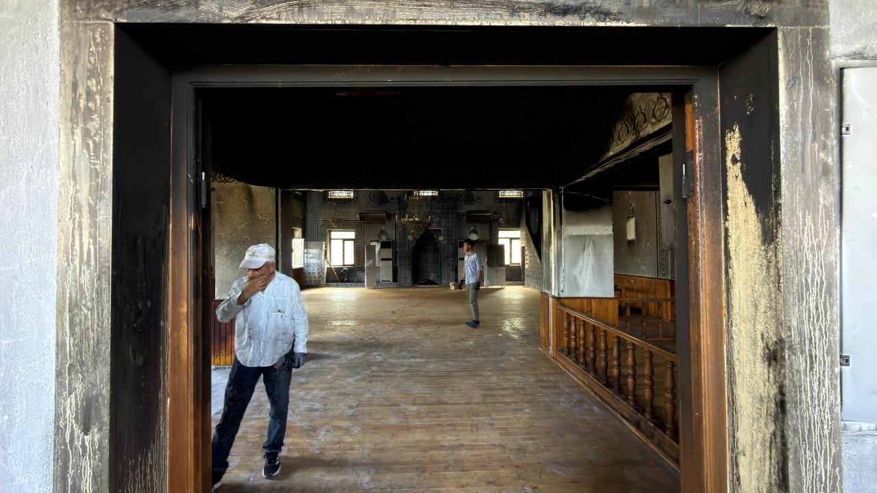 Başkentten acı görüntüler: Cami kullanılamaz hale geldi