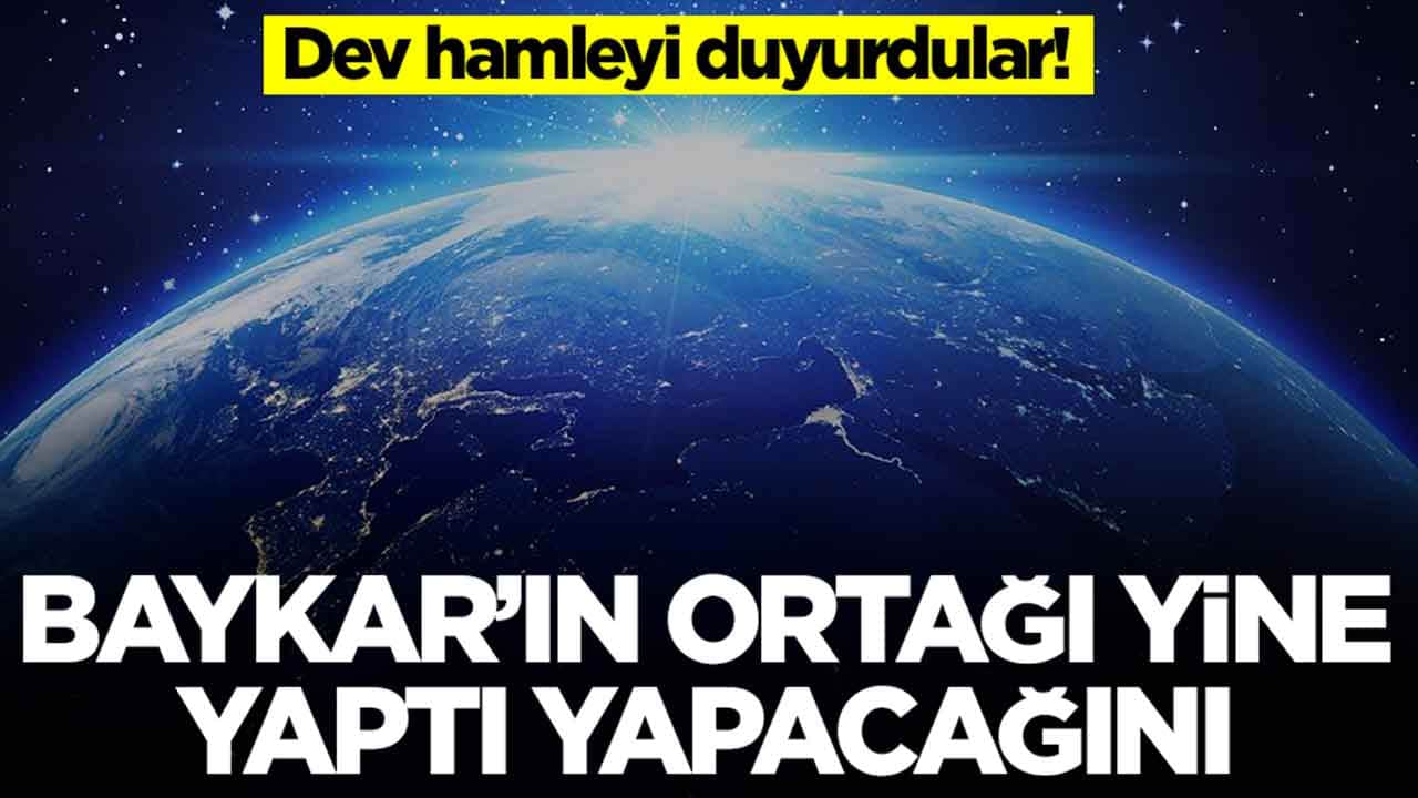 Baykar'ın ortağı yine yaptı yapacağını