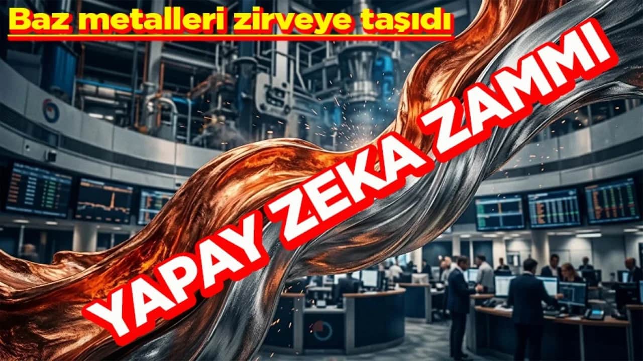 Baz metalleri zirveye taşıdı Yapay zeka zammı