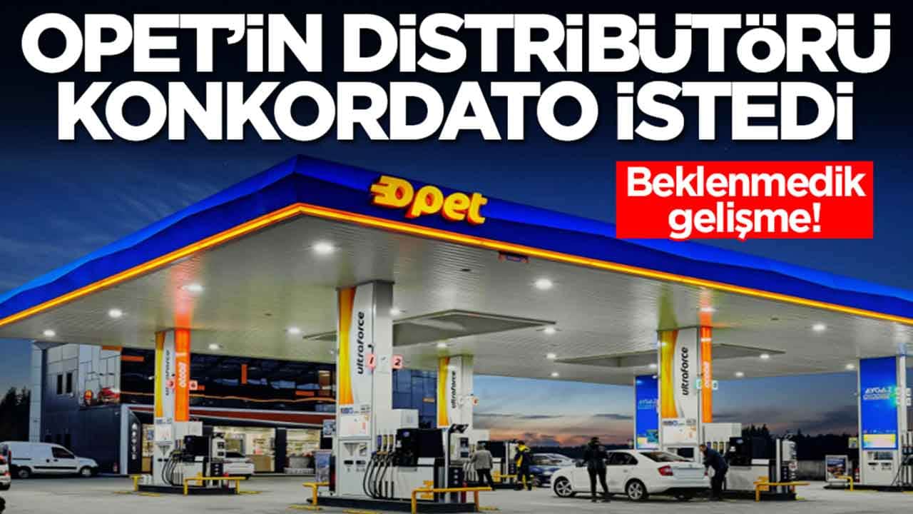 Beklenmedik gelişme: Opet'in distribütörü konkordato istedi