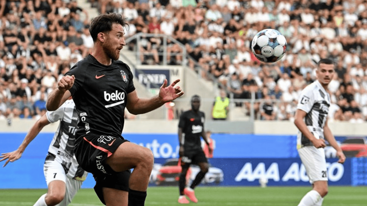 Foto - Beşiktaş Çekya'dan avantajlı skorla döndü... Semih Kılıçsoy golünü attı...