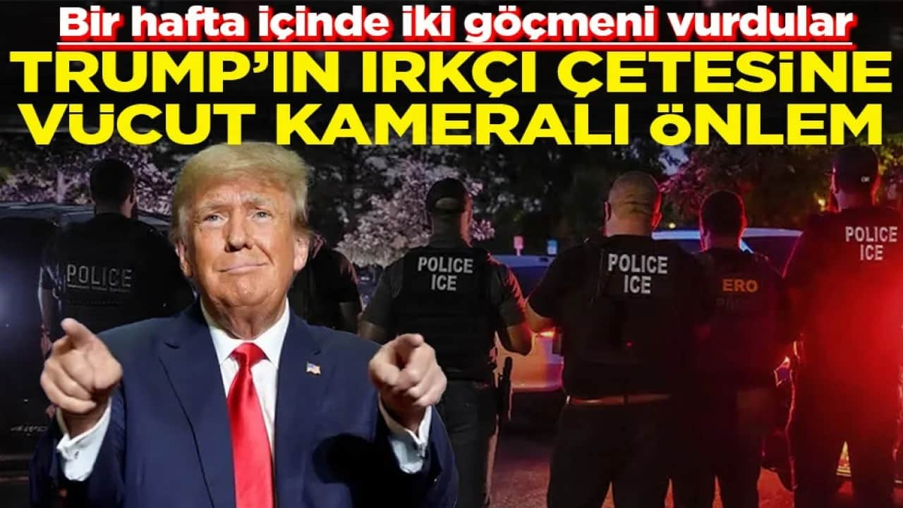 Bir hafta içinde iki göçmeni vurdular Trump’ın ırkçı çetesine vücut kameralı önlem