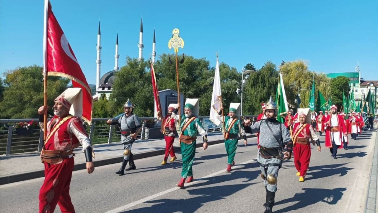 Foto - Bosna Hersek'teki Fetih Şenlikleri Biz buradayız hiçbir yere gitmedik