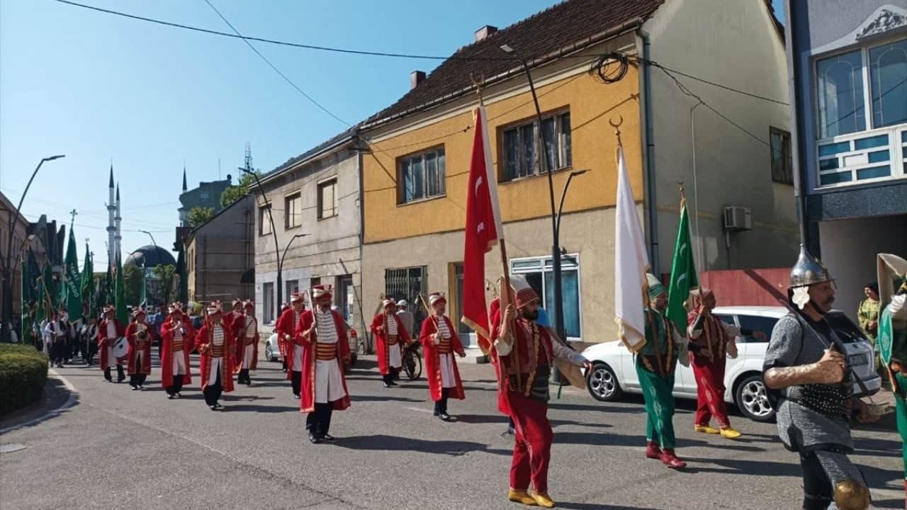 Foto - Bosna Hersek'teki Fetih Şenlikleri Biz buradayız hiçbir yere gitmedik