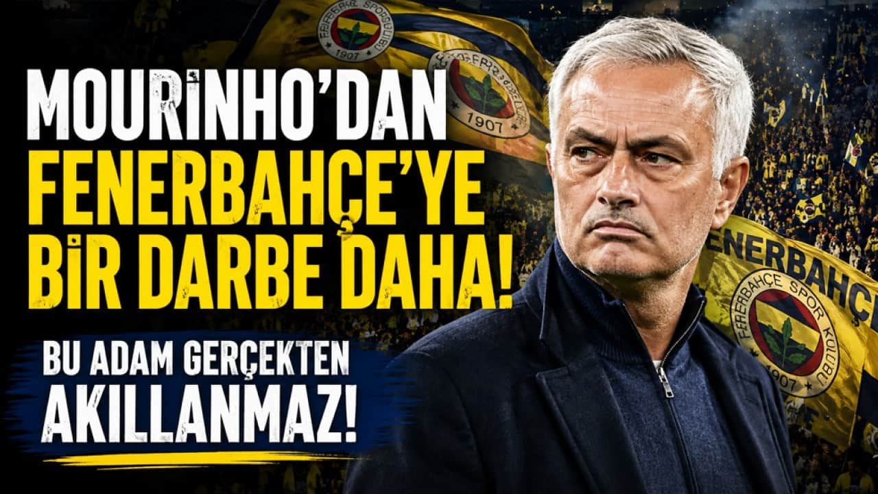 Bu adam gerçekten akıllanmaz! Mourinho'dan Fenerbahçe'ye Endrick şoku!