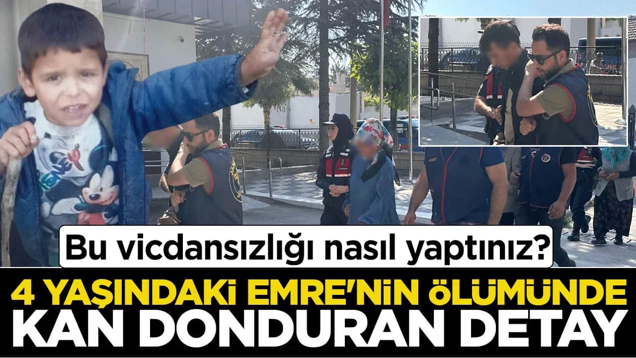 Bu vicdansızlığı nasıl yaptınız! 4 yaşındaki Emre’nin ölümünde kan donduran detay: Oğlunun katiliyle 3 gün sonra nikah kıydı