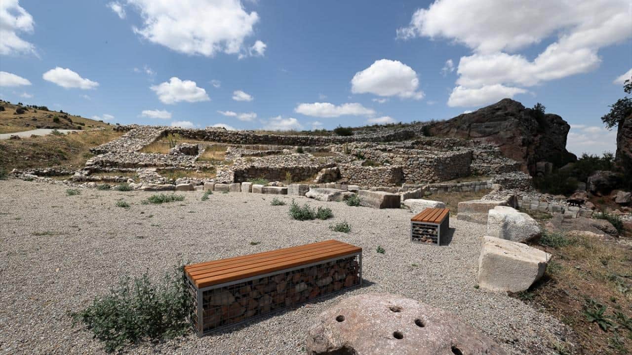 Foto - Burası 3 bin 500 yıllık mahalle! Hitit yapıları restore ediliyor