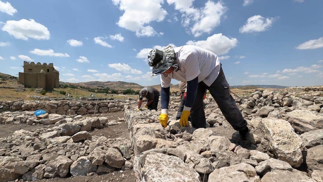 Foto - Burası 3 bin 500 yıllık mahalle! Hitit yapıları restore ediliyor