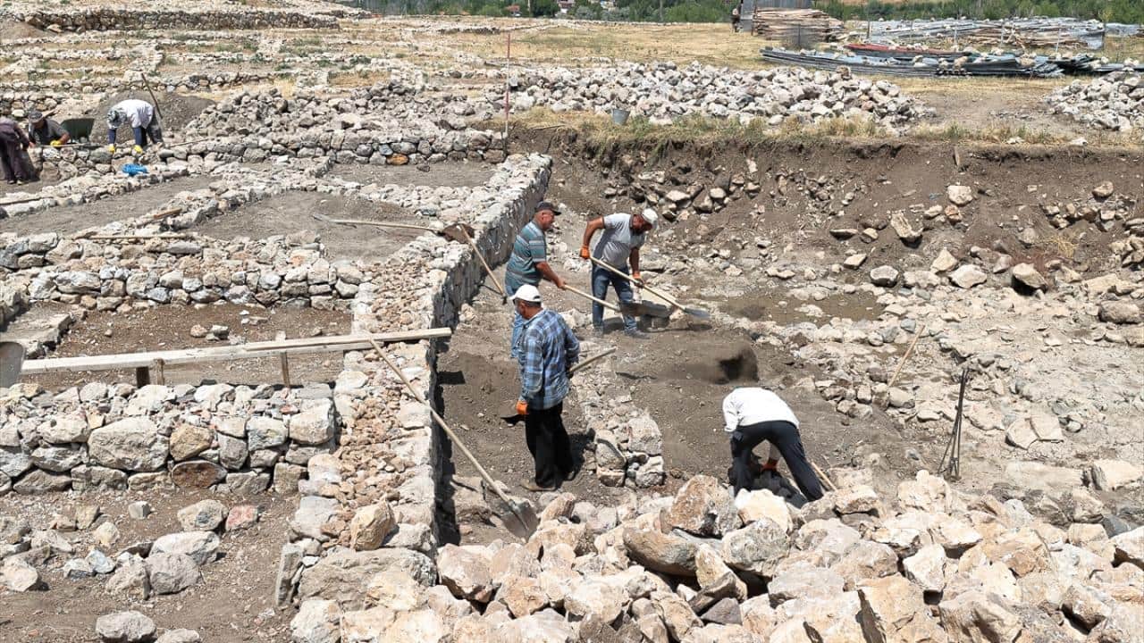 Foto - Burası 3 bin 500 yıllık mahalle! Hitit yapıları restore ediliyor