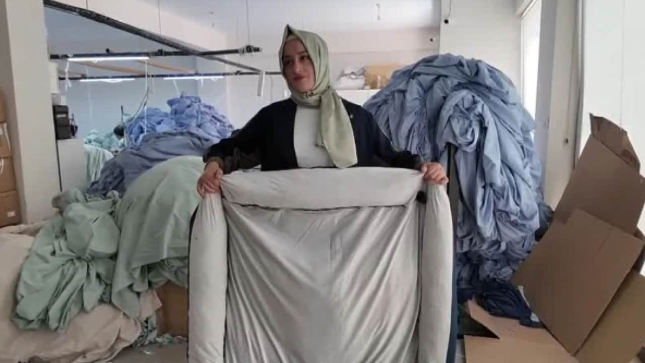 Foto - Bursa'da kadın girişimciden dev başarı: Çin'in elinden pazarı kaptı! İnegöl’den dünyaya tekstil ihraç ediyor
