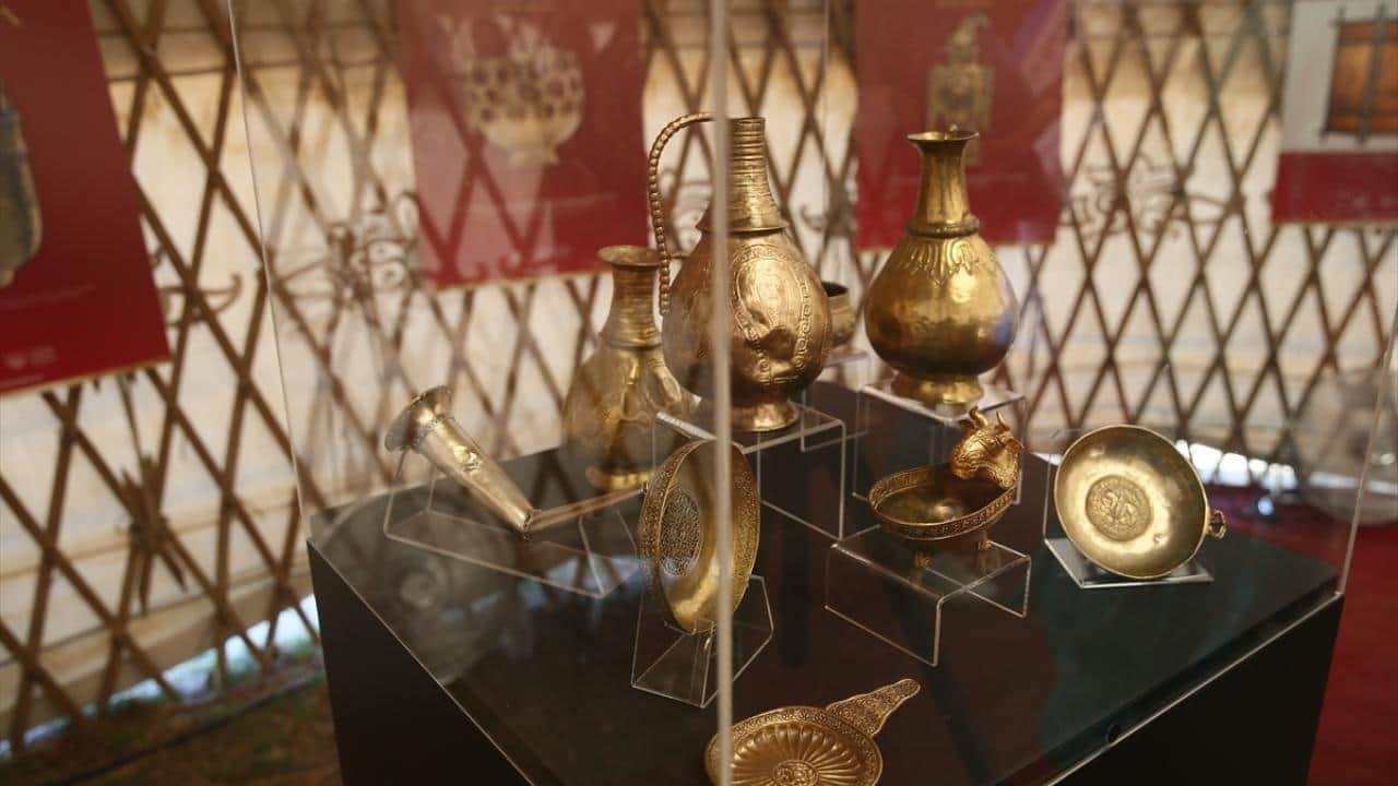 Foto - Büyük Hun-Türk Kurultayı kapsamında kuruldu! ‘Atilla Çadırı’ Hun dönemine ışık tutuyor