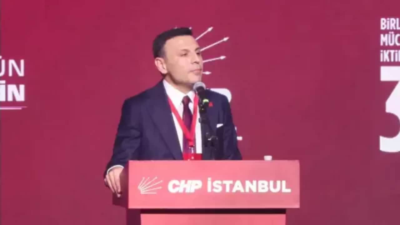 Foto - CHP’de olaylı kongre! İşte başkanlık koltuğuna oturan isim