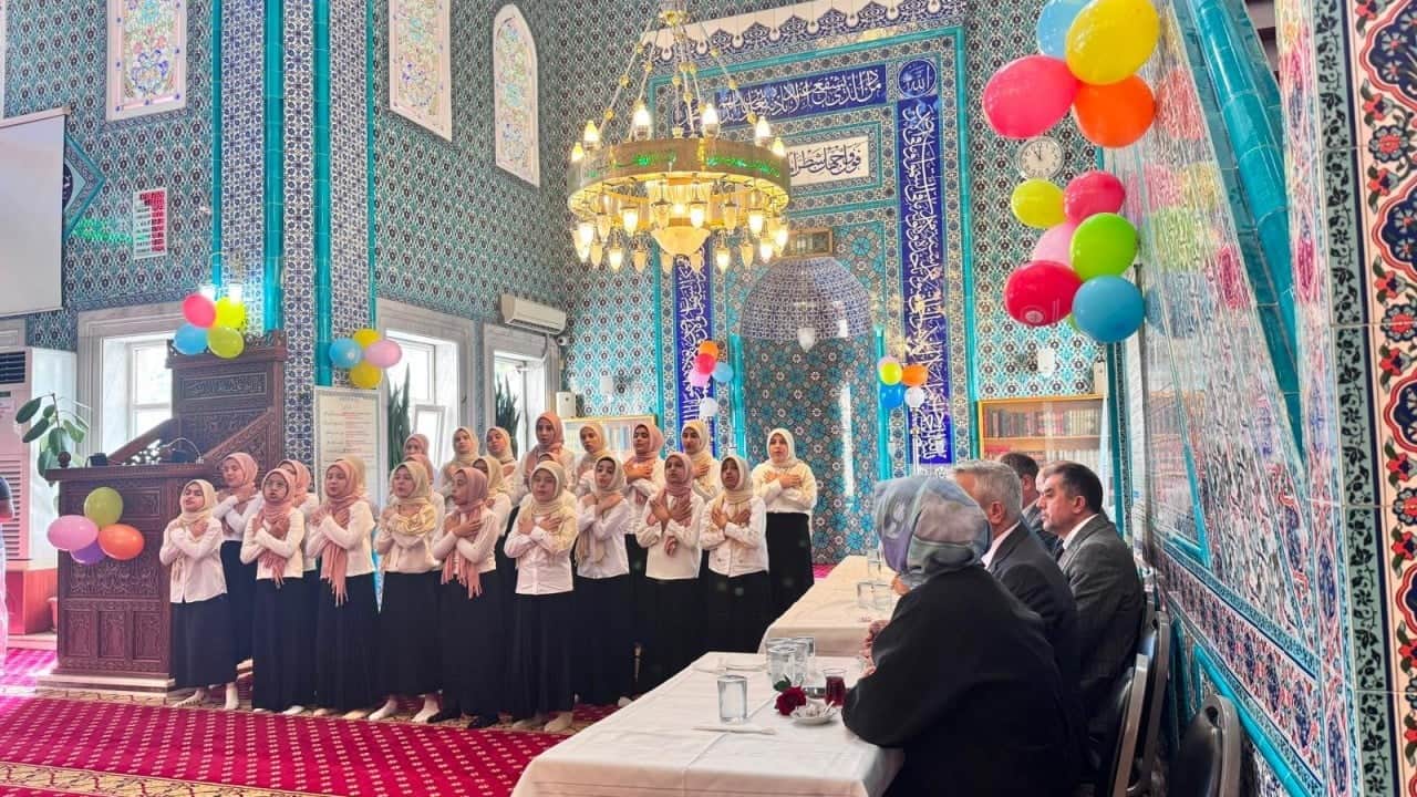 Foto - Çiftlik Demircan Camii’nde Kur’an Kursu coşkusu bu yılda rekor katılım oldu