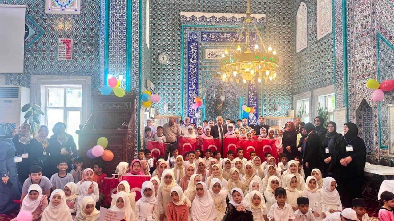 Foto - Çiftlik Demircan Camii’nde Kur’an Kursu coşkusu bu yılda rekor katılım oldu