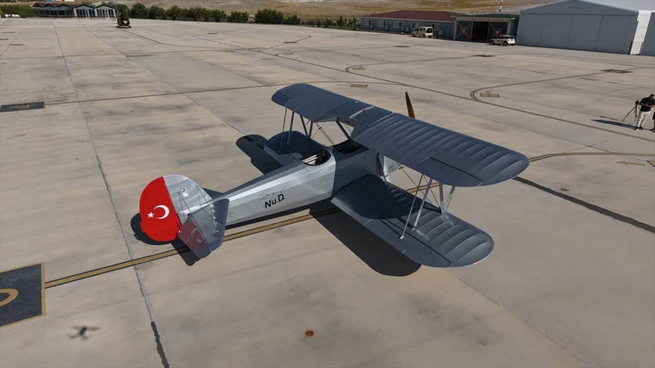 Foto - Demirağ’ın ilk ürettiği uçak Nu.D-36 gökyüzü ile buluştu