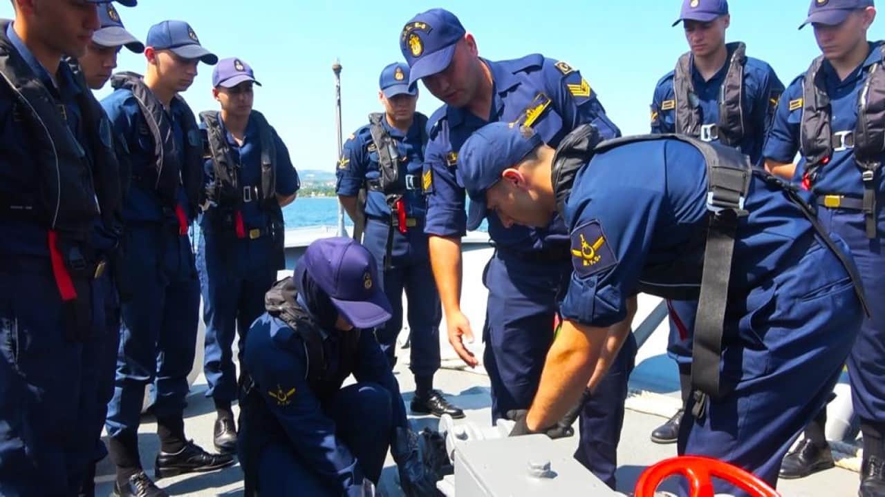 Foto - Deniz astsubay adayları zıpkın gibi Mavi Vatan’ın yılmaz bekçileri göreve hazır