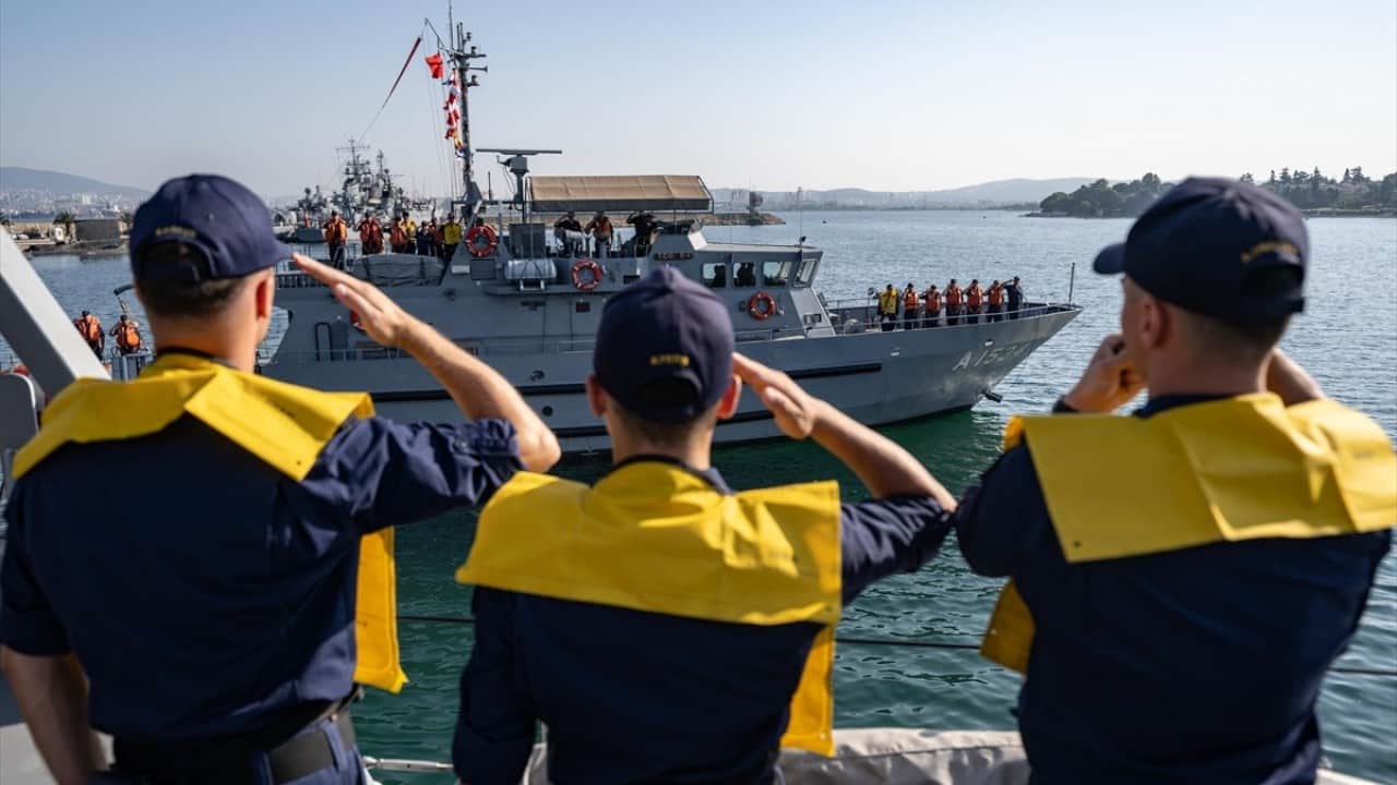 Foto - Deniz Harp Okulunda zorlu eğitim Donanmanın yeni neferleri vatan için göreve hazır