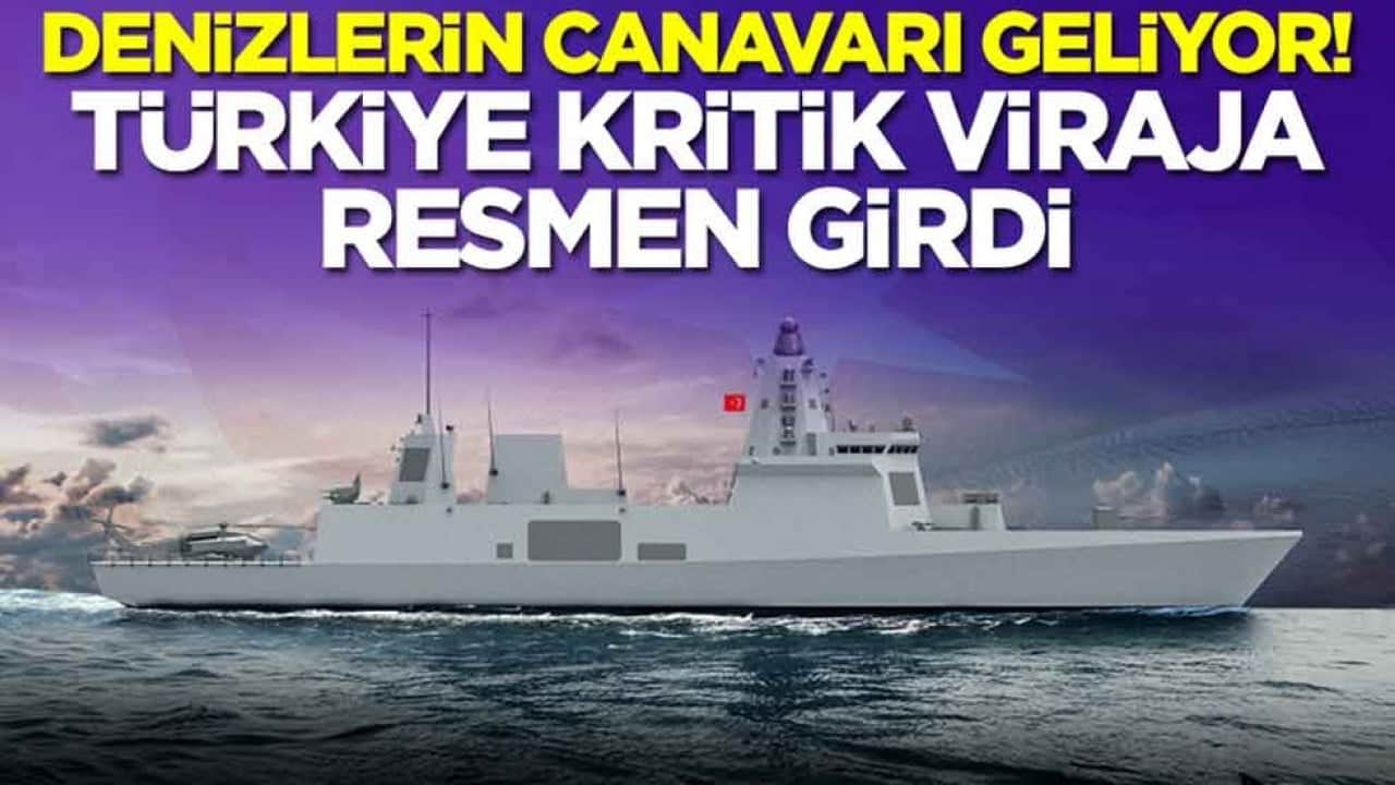 Denizlerin canavarı geliyor: Türkiye kritik viraja resmen girdi