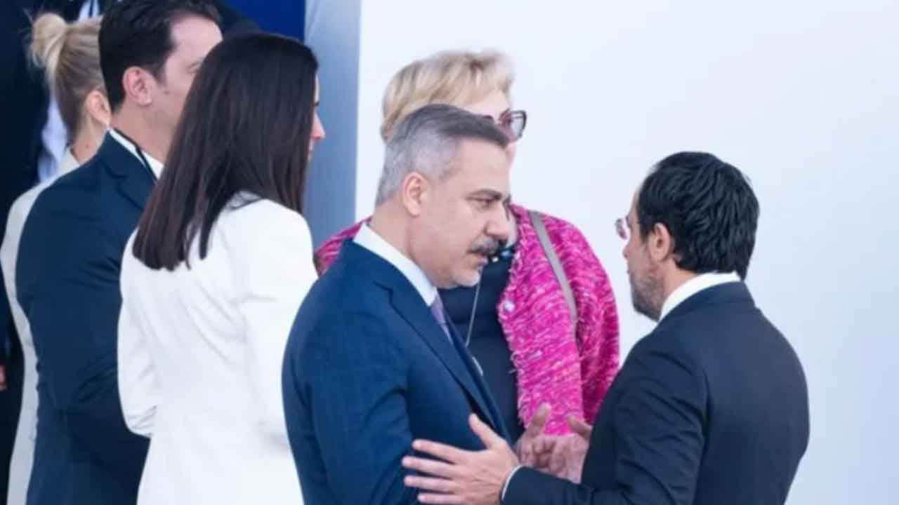 Foto - Diplomatik kaynaklardan Hakan Fidan açıklaması: Yanına gelerek konuşmaya çalıştı ancak Bakan Bey konuşmak istemedi