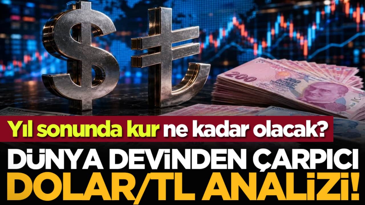 Dünya devinden çarpıcı dolar/TL analizi! Yıl sonunda kur ne kadar olacak?