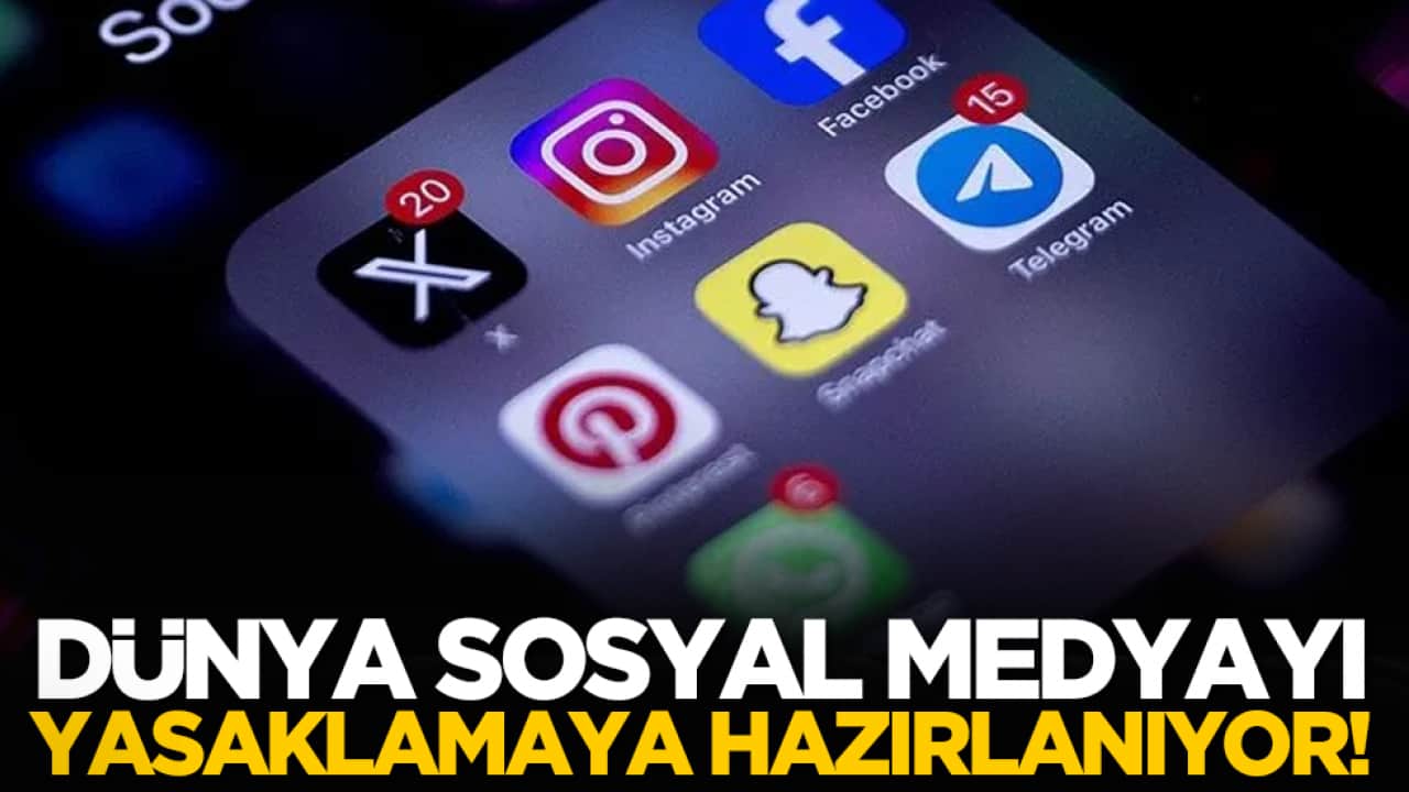 Dünya sosyal medyayı yasaklamaya hazırlanıyor!