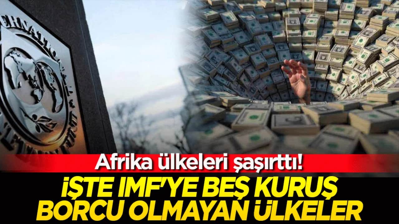 Dünyanın borçsuz devleri açıklandı! İşte IMF'ye beş kuruş borcu olmayan ülkeler!