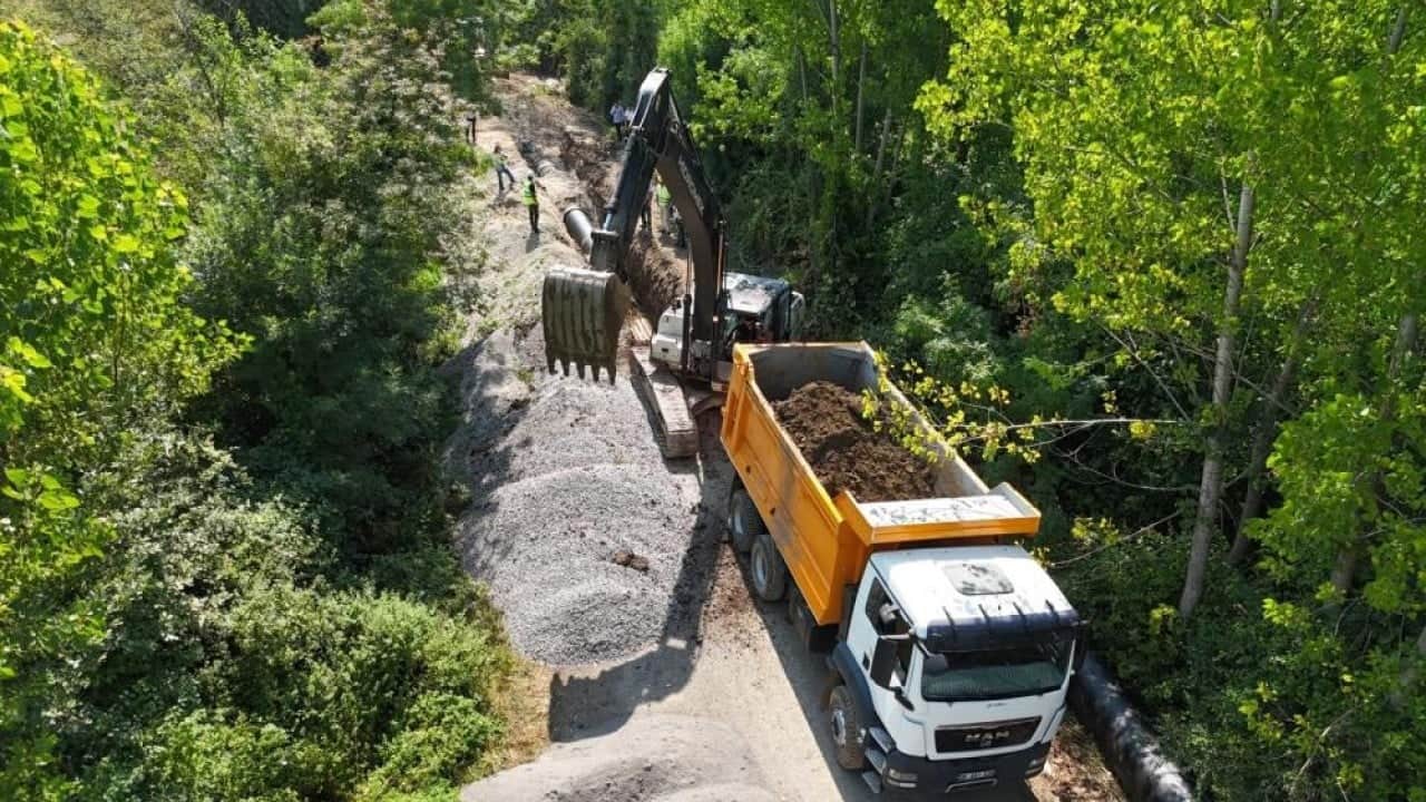Foto - Düzce’de şebeke yenileniyor 50 yıl su sorunu yaşanmayacak