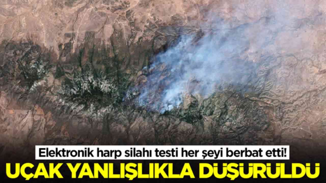 Elektronik harp silahı testi her şeyi berbat etti: Uçak yanlışlıkla düşürüldü