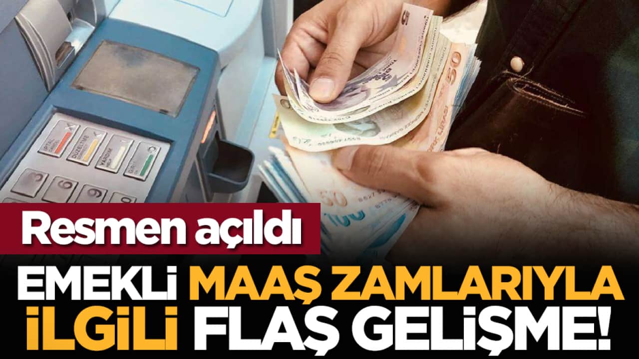 Emekli maaş zamlarıyla ilgili flaş gelişme! Resmen açıldı