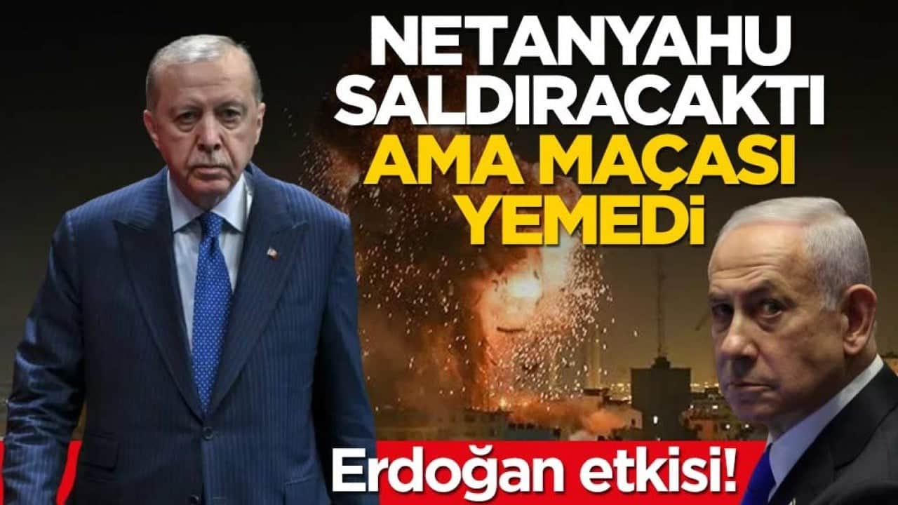 Erdoğan etkisi! İsrail saldıracaktı, maçası yemedi