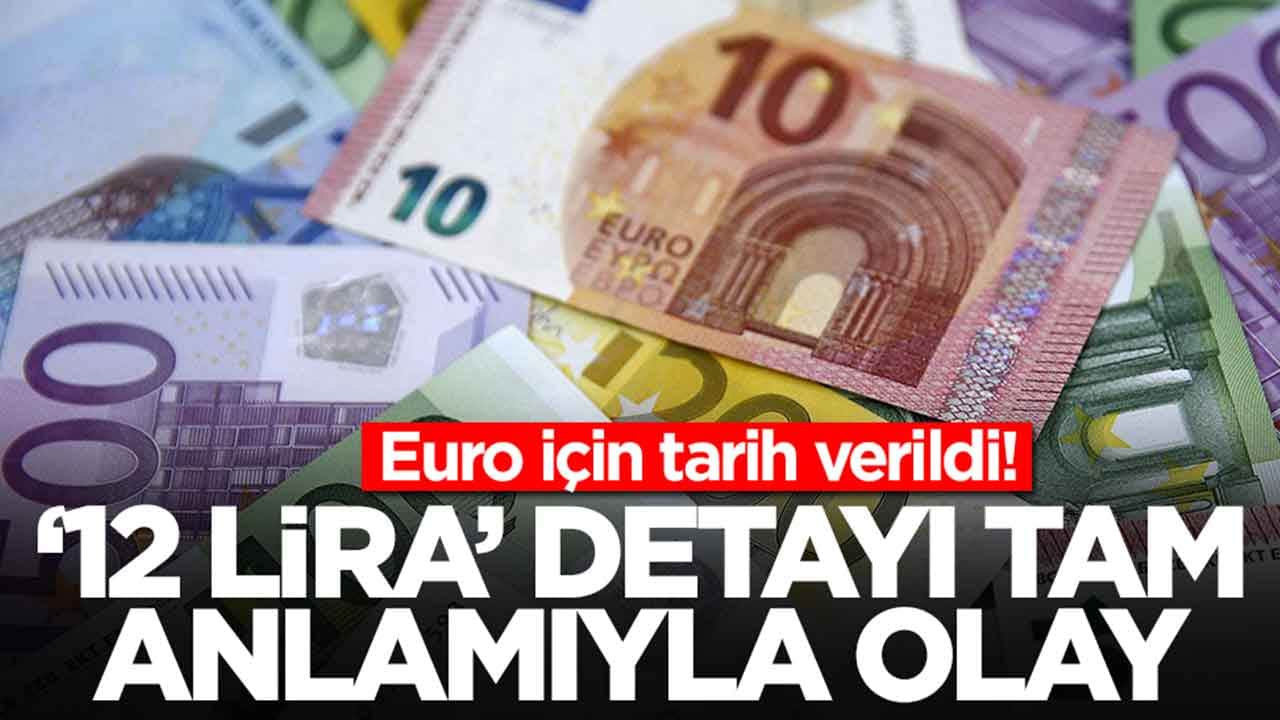 Açıkladılar: Euro 12 lira değişecek
