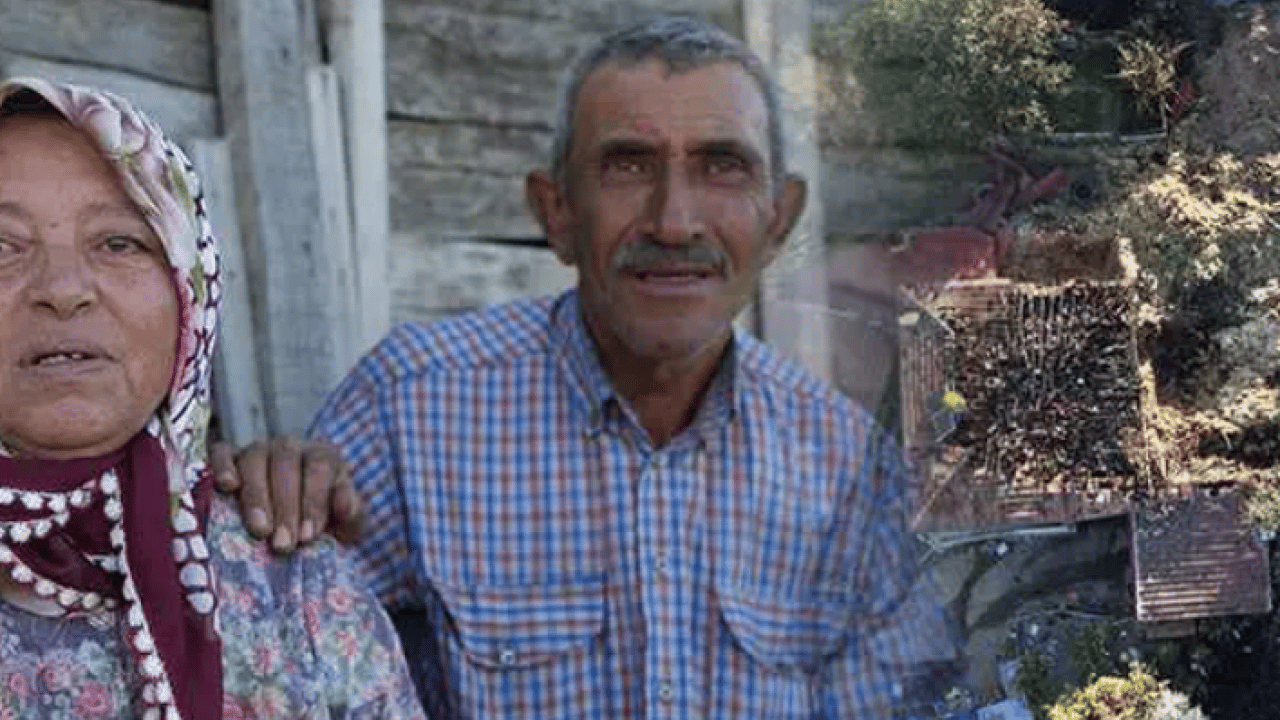 Foto - Evi gözünün önünde yandı: Ağlayan eşini böyle teselli etti!